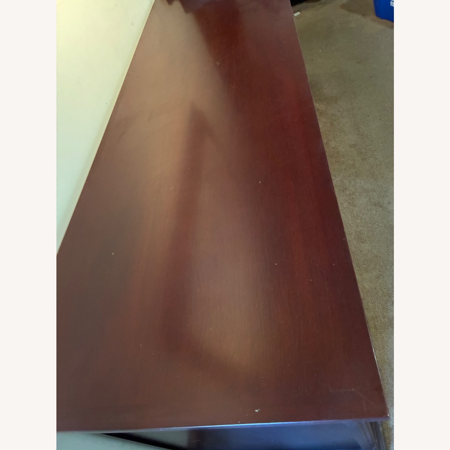 Dark Brown Wood Sideboard - image-3