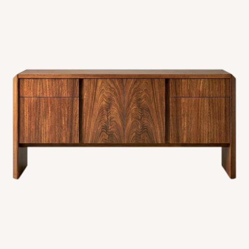 Used Dark Brown Wood Sideboard for sale on AptDeco