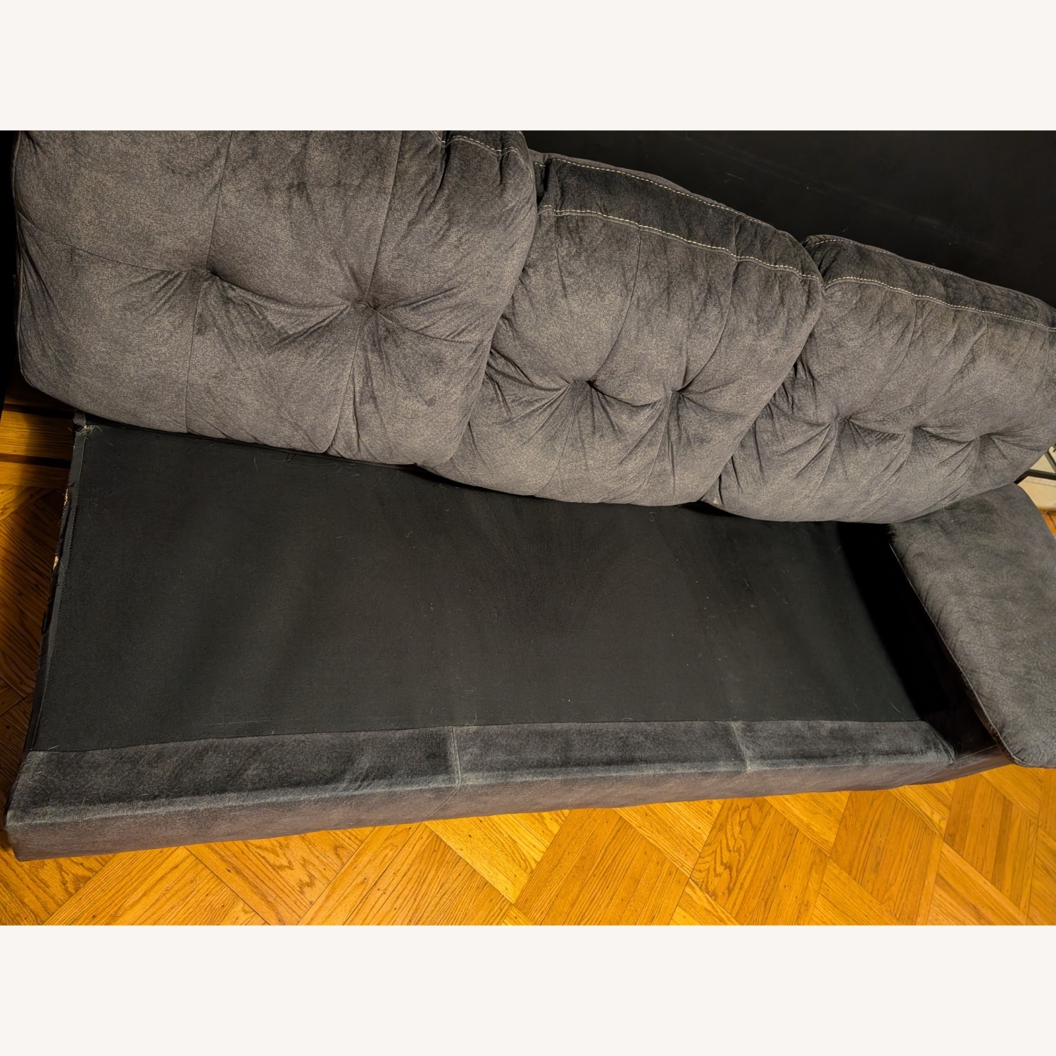 Ashley Furniture Accrington Dark Gray 2 Piece Sectional  - image-5
