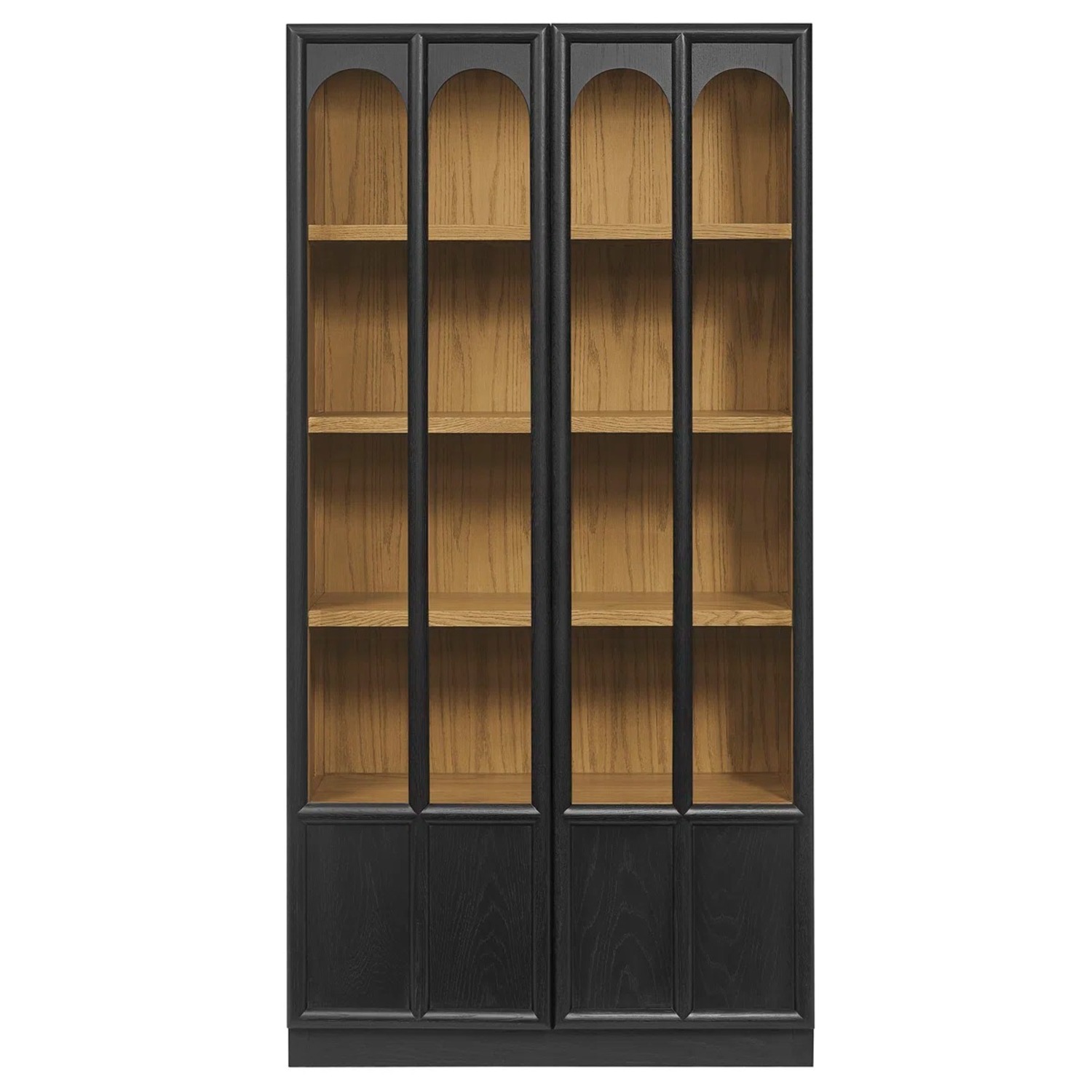 Wayfair Black Wood Bookcase - image-3