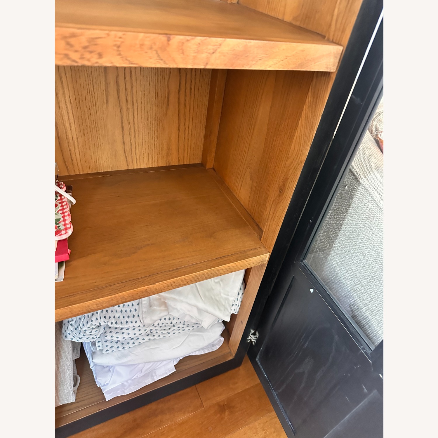 Wayfair Black Wood Bookcase - image-2
