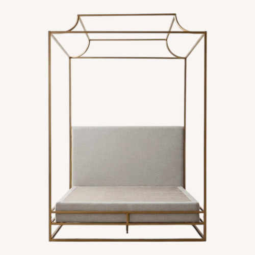 Used Restoration Hardware Cecily Canopy Full Bed for sale on AptDeco