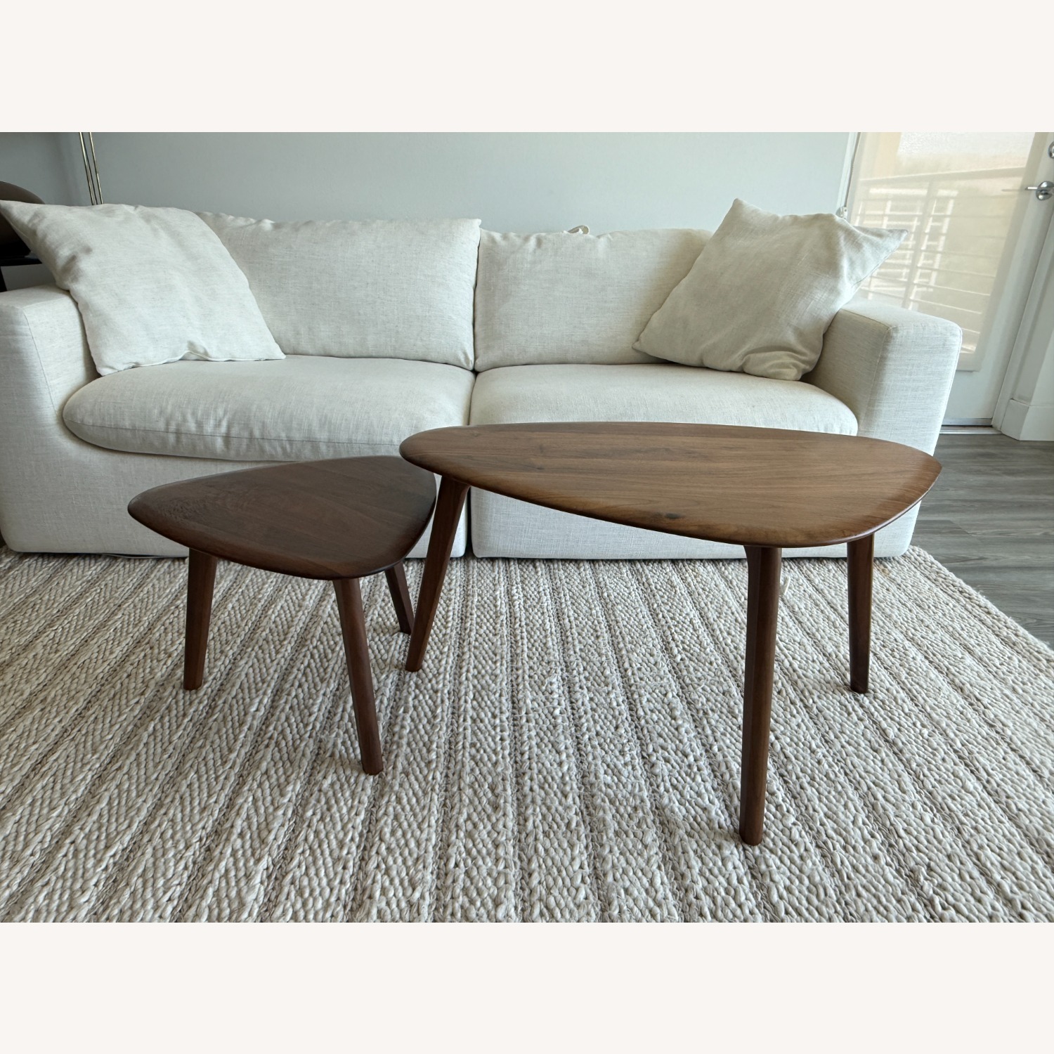 Castlery Vincent Walnut Nesting Coffee Table Set  - image-1