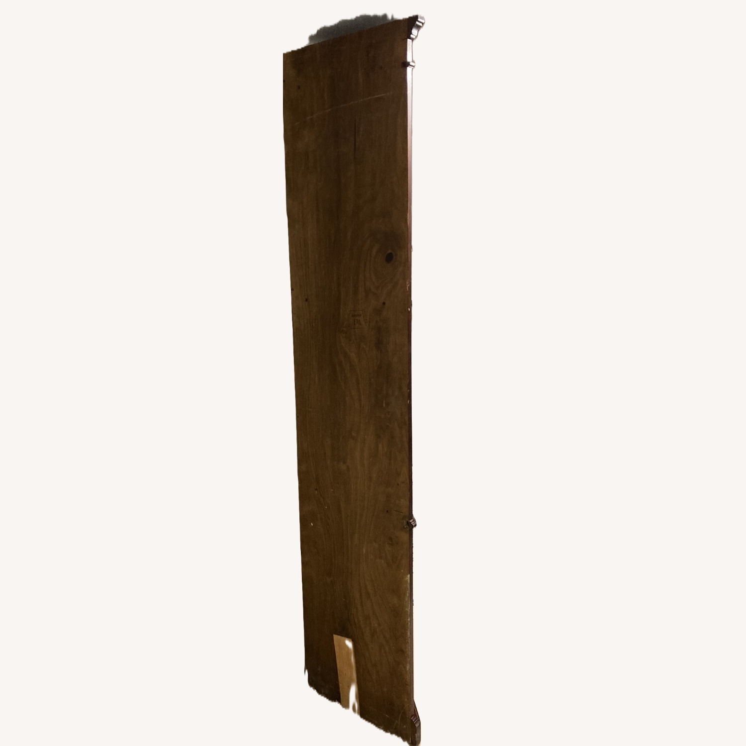 Dark Brown Wood Wall Unit - image-6