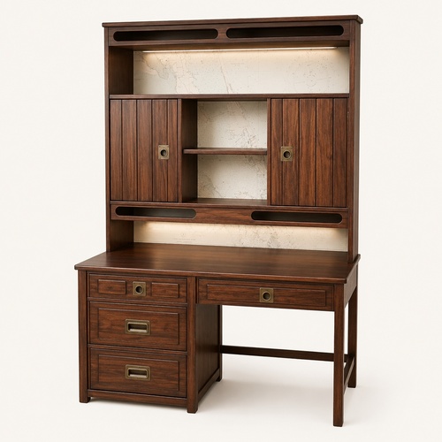 Used Vintage/Antique Finds Light Brown Desk for sale on AptDeco