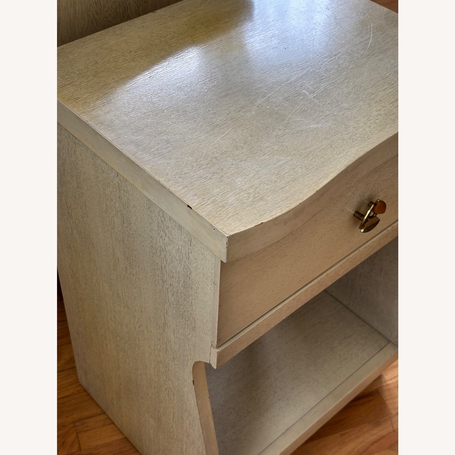 Bassett Starfire White Wood Nightstand - image-2