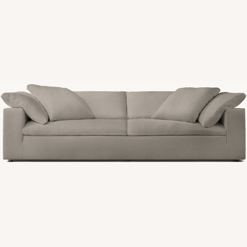 Used Restoration Hardware Light Gray 2 Seater Sofa for sale on AptDeco