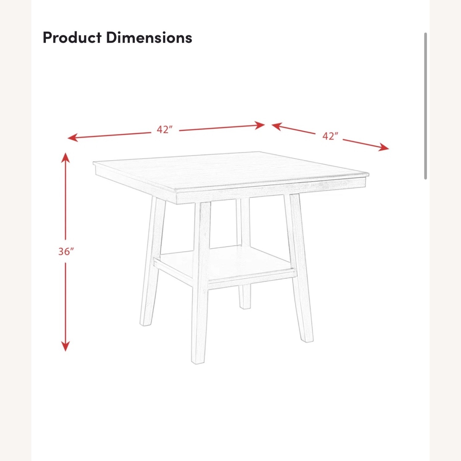 East Harptree 4 - Person Solid Wood Solid Wood Top Four Leg Dining Set - image-3