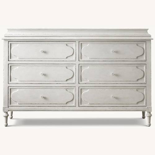 Used Bellina Wide Dresser & Topper Set for sale on AptDeco