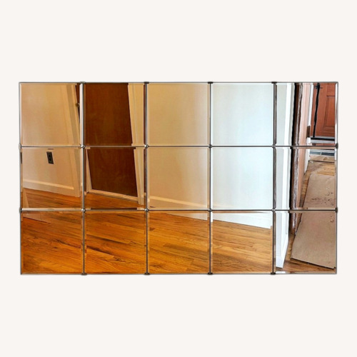 Used Vintage 12 x 12 Beveled Mirrors  for sale on AptDeco