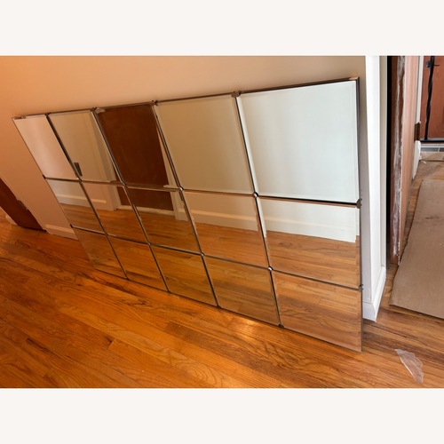 Used Vintage 12 x 12 Beveled Mirrors  for sale on AptDeco