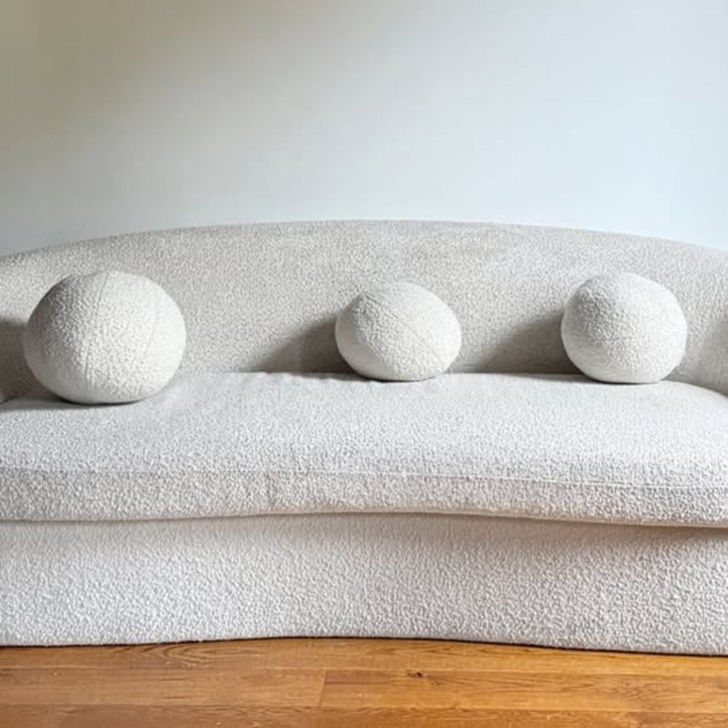 Restoration Hardware Sylvain Boucle Sofa - image-2