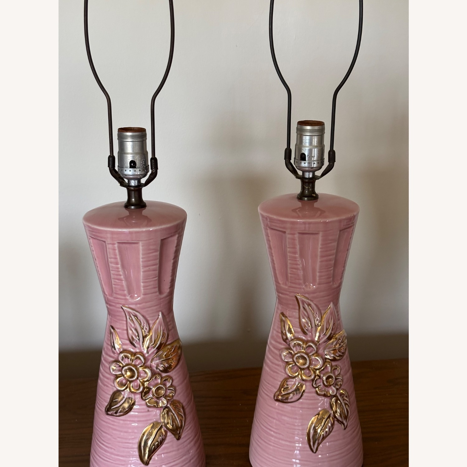 Vintage/Antique Finds Pink Table Lamps - image-3