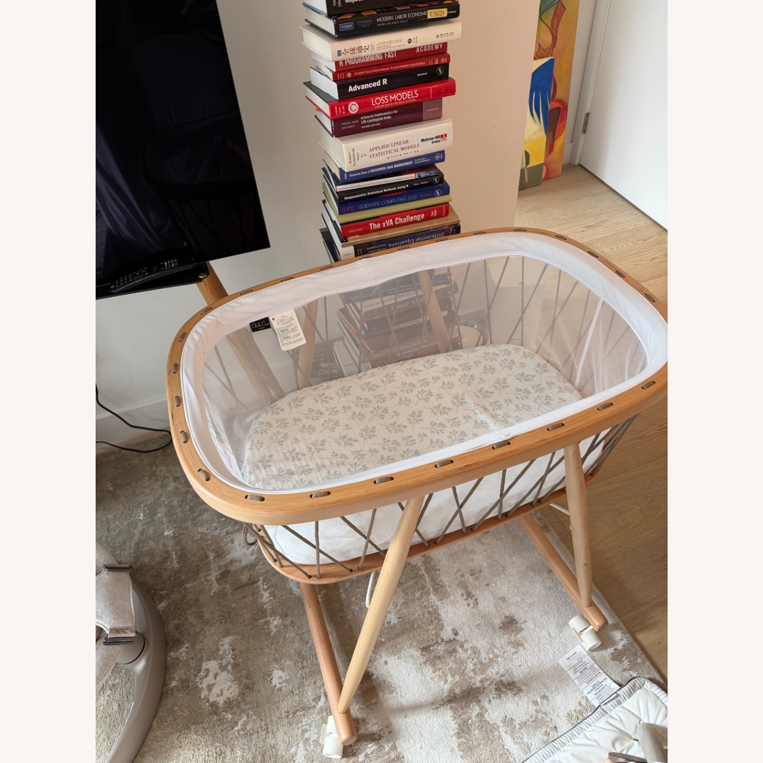 KUMI Wooden Cradle - image-5