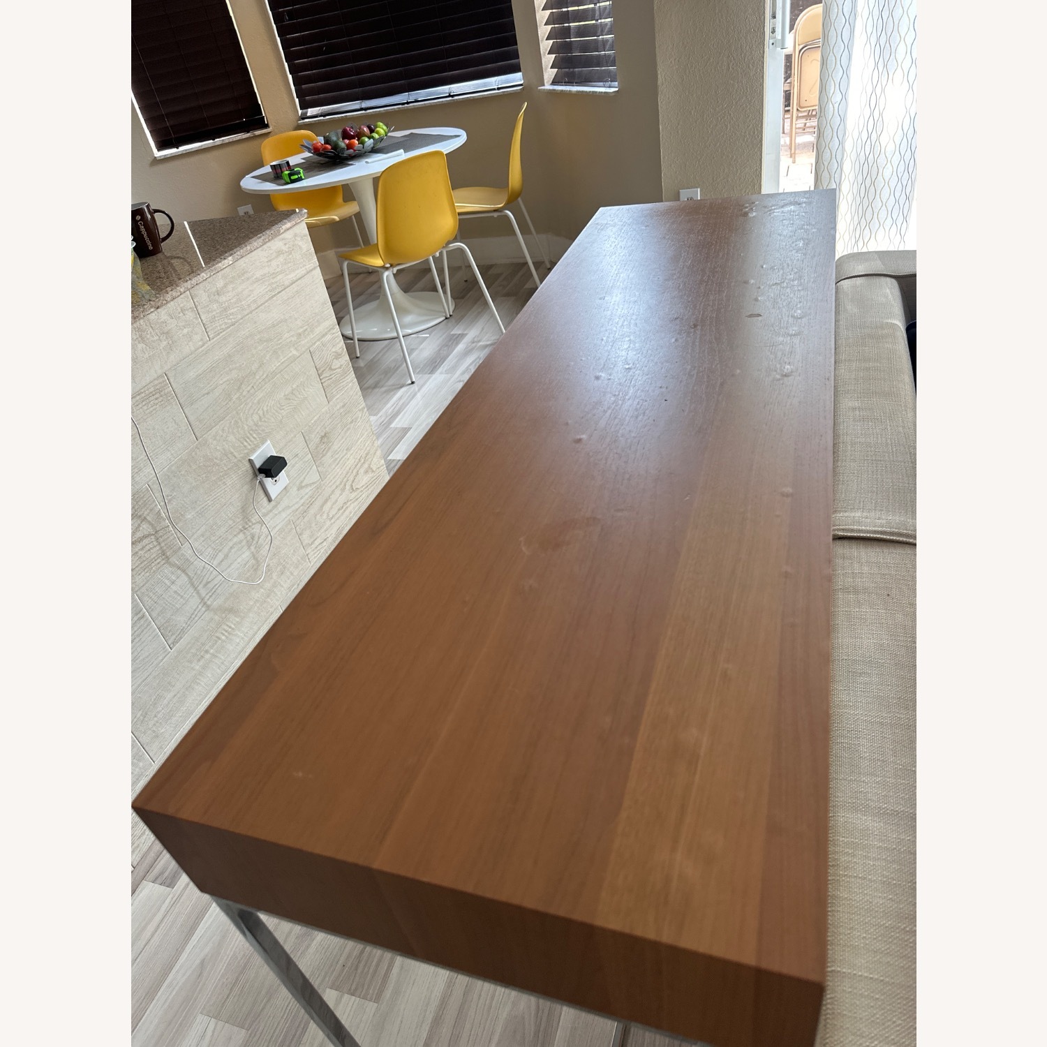Minotti Dark Brown Metal Desk - image-2