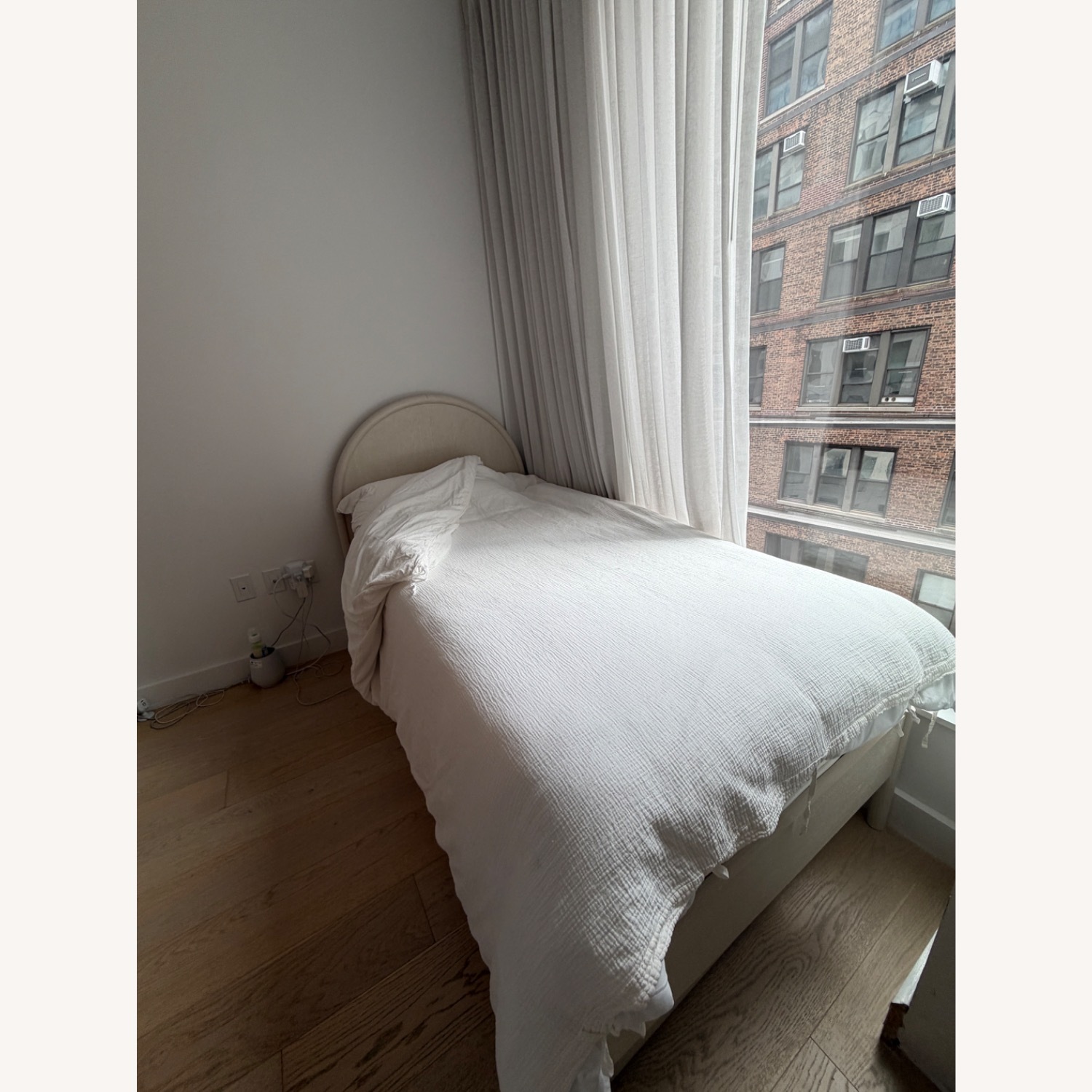 West Elm Kids Vivienne White Wood Twin Bed - image-2