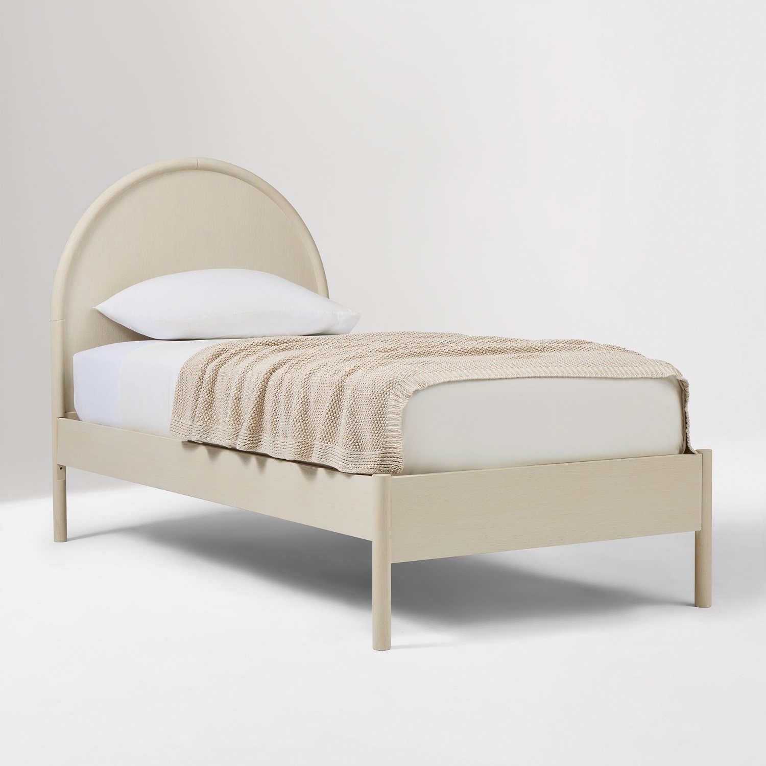 West Elm Kids Vivienne White Wood Twin Bed - image-6