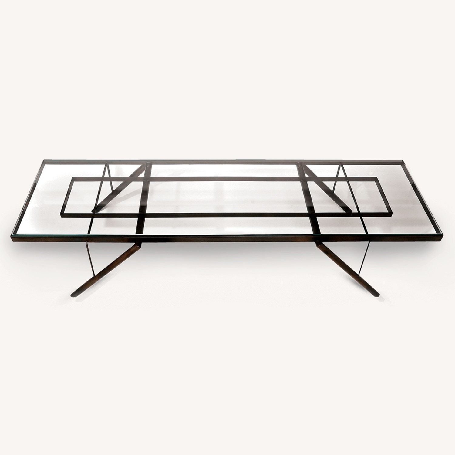 Wh Iron Metal Coffee Table - image-4