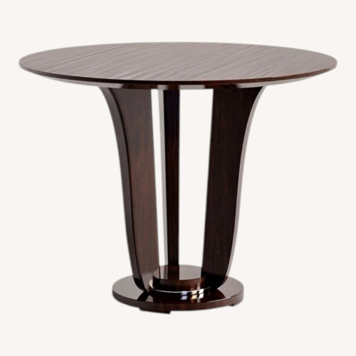 Used Baker, Knapp & Tubbs Dark Brown Wood Side Table for sale on AptDeco