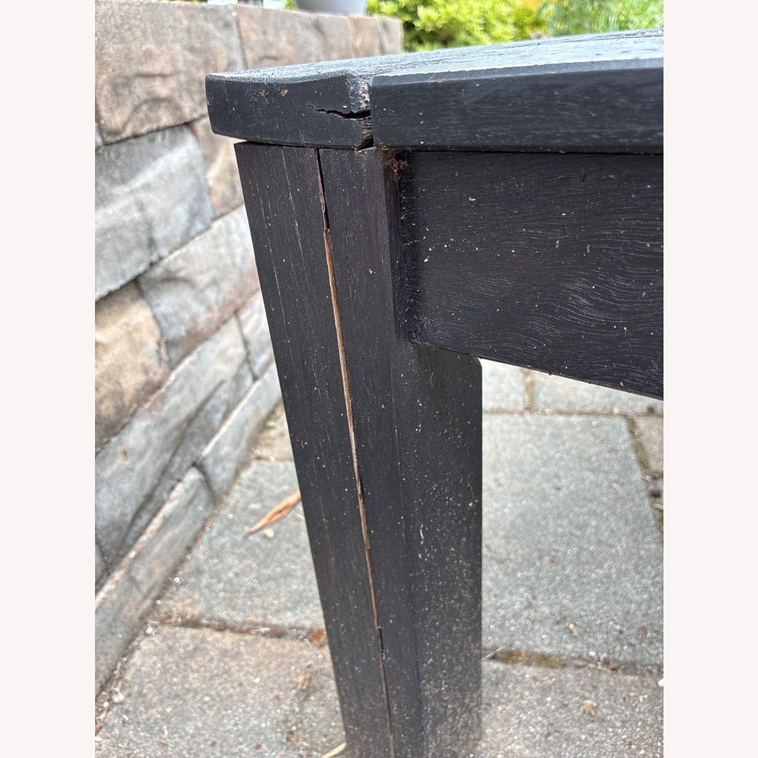 IKEA Kloven Dark Brown Wood Patio Furniture - image-11