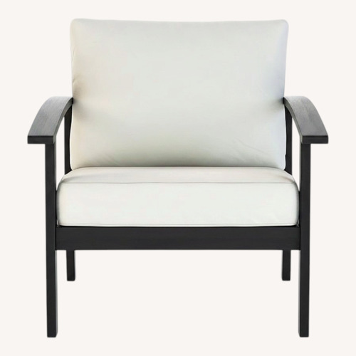 Used IKEA Kloven Dark Brown Wood Patio Furniture for sale on AptDeco