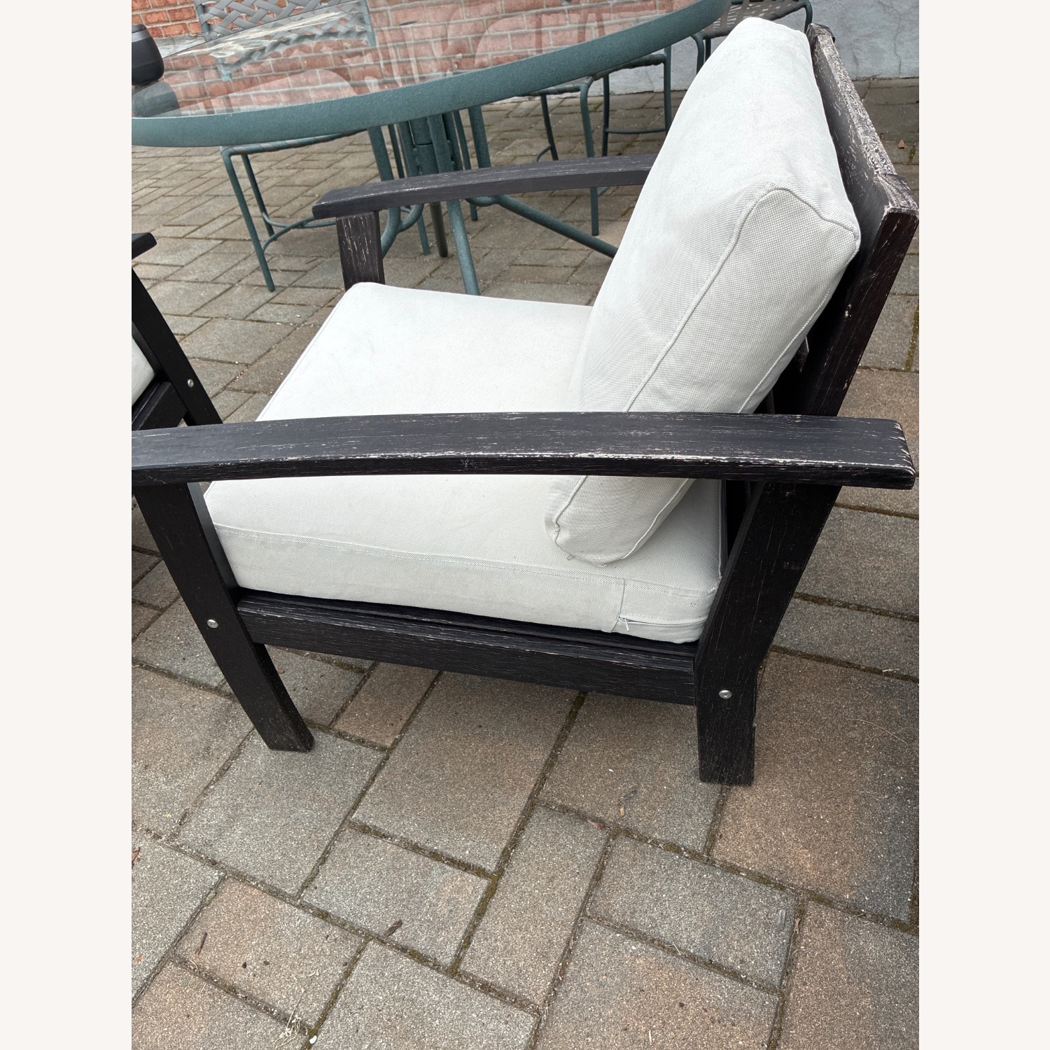 IKEA Kloven Dark Brown Wood Patio Furniture - image-5