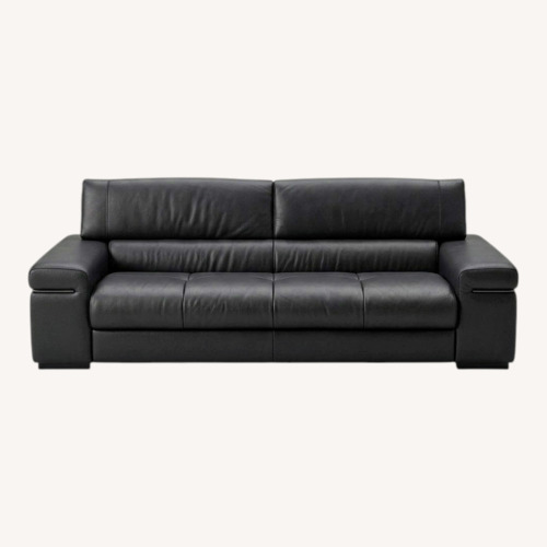 Used Natuzzi  Black 3+ Seater Sofa for sale on AptDeco