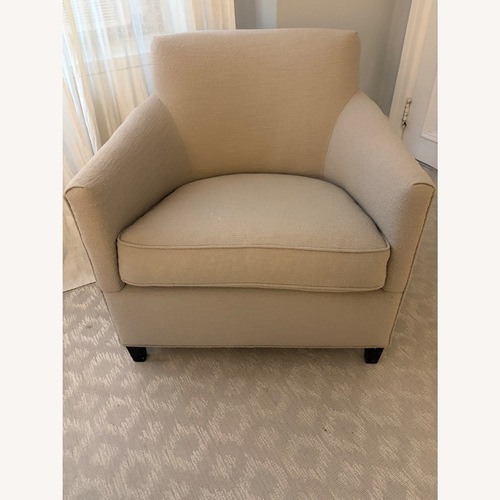 Used Light Gray Fabric Accent Chair for sale on AptDeco
