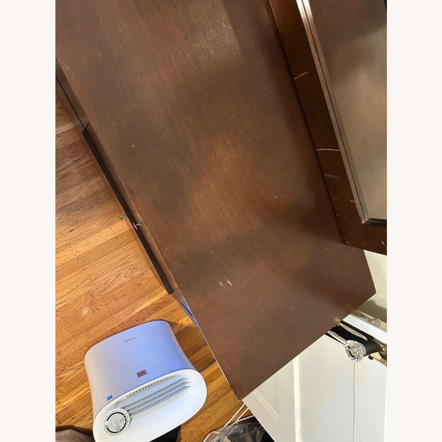Dark Brown Dresser With Mirror  - image-3
