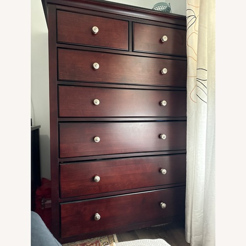 Used Macy's Murray Dark Brown Wood Dresser for sale on AptDeco