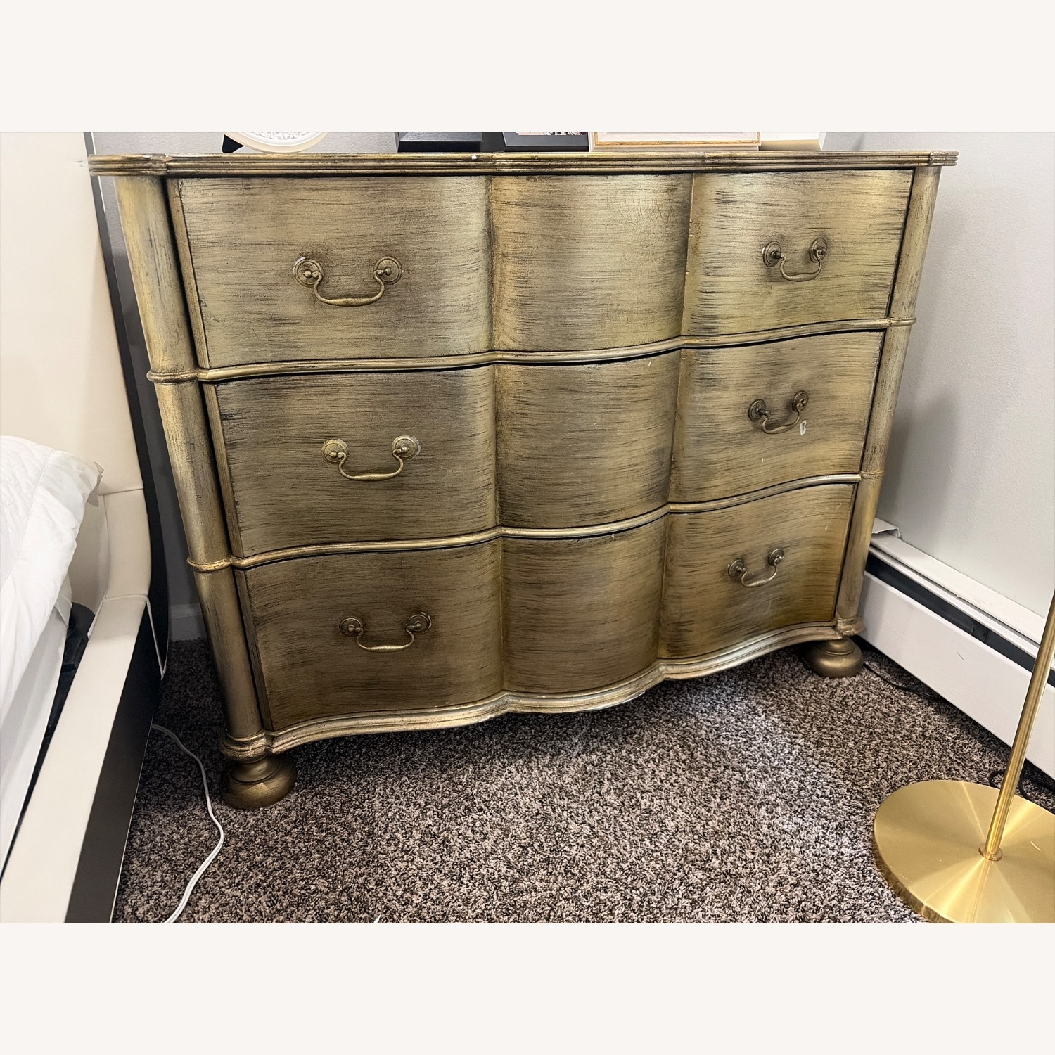 Ethan Allen Gold Dresser - image-3