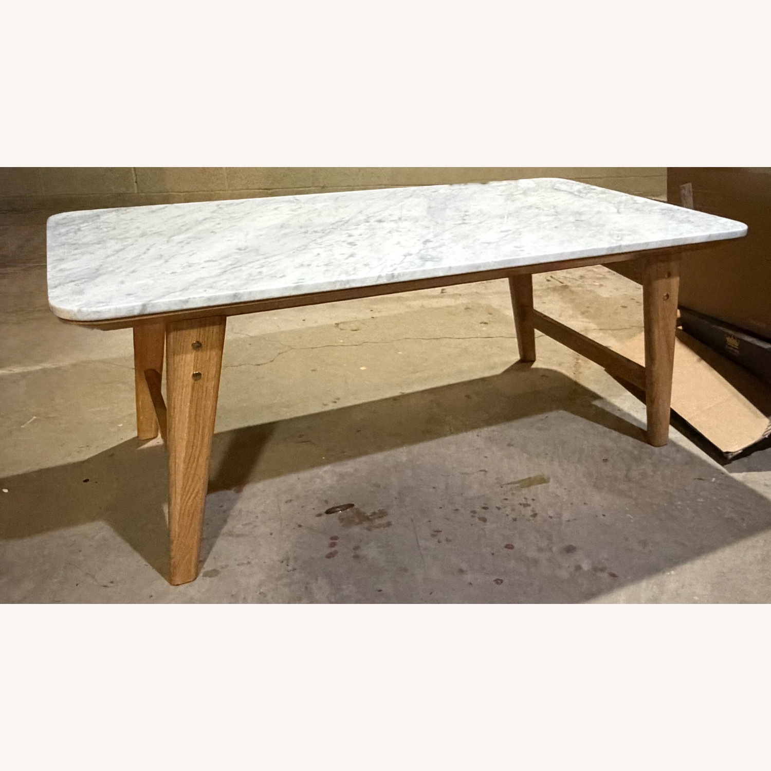Anthropologie Marble Coffee Table - image-2