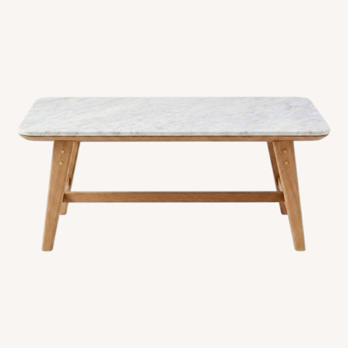 Used Anthropologie Marble Coffee Table for sale on AptDeco