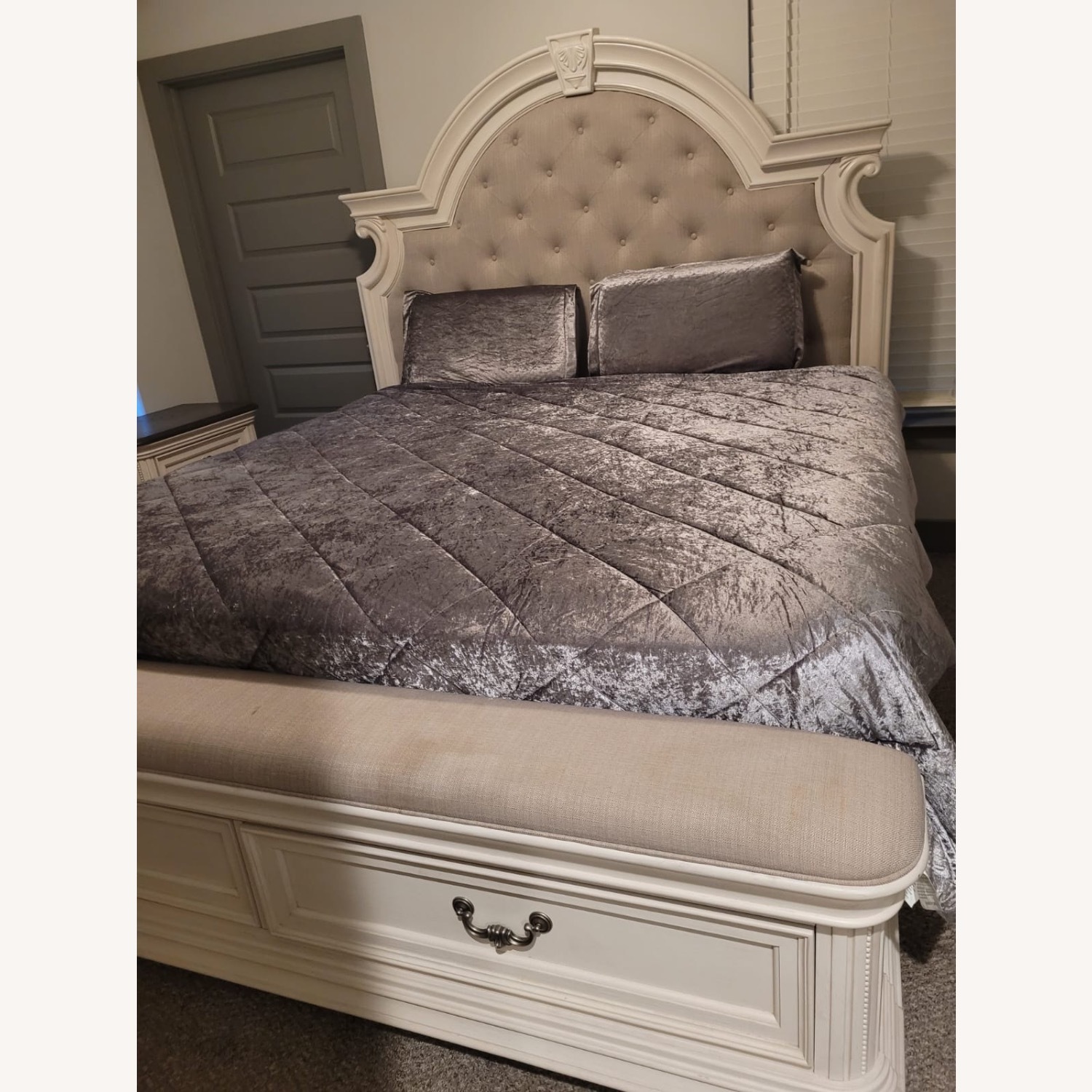 Ashley Furniture Natural King Bed - image-2