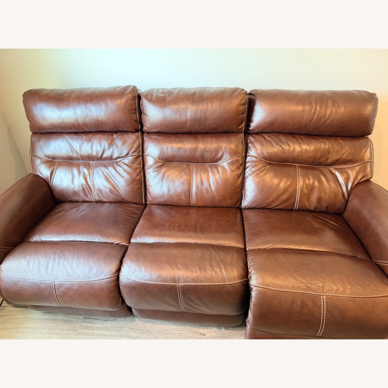 Ashley Furniture Dark Brown 3+ Piece Sectional - image-2
