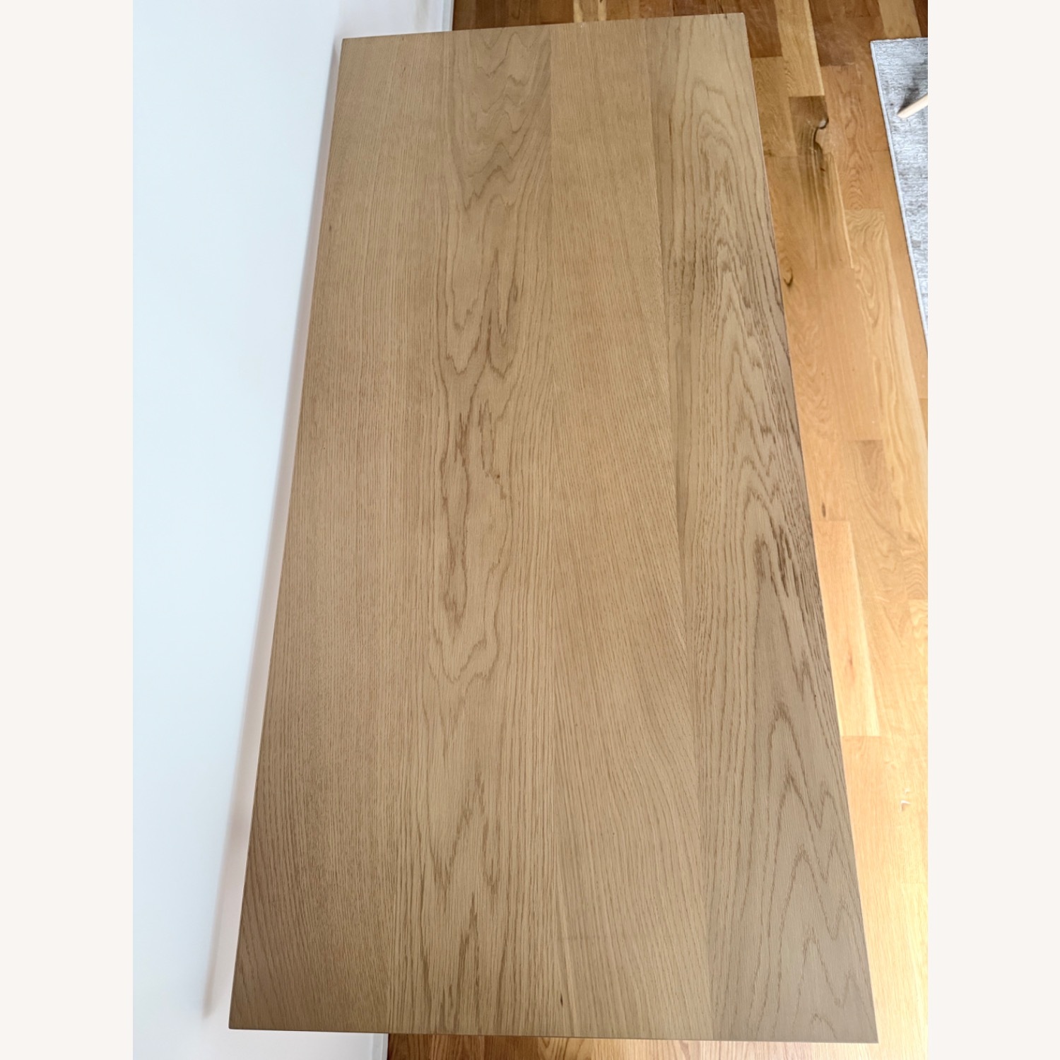 West Elm Pierce Natural Wood Desk - image-3