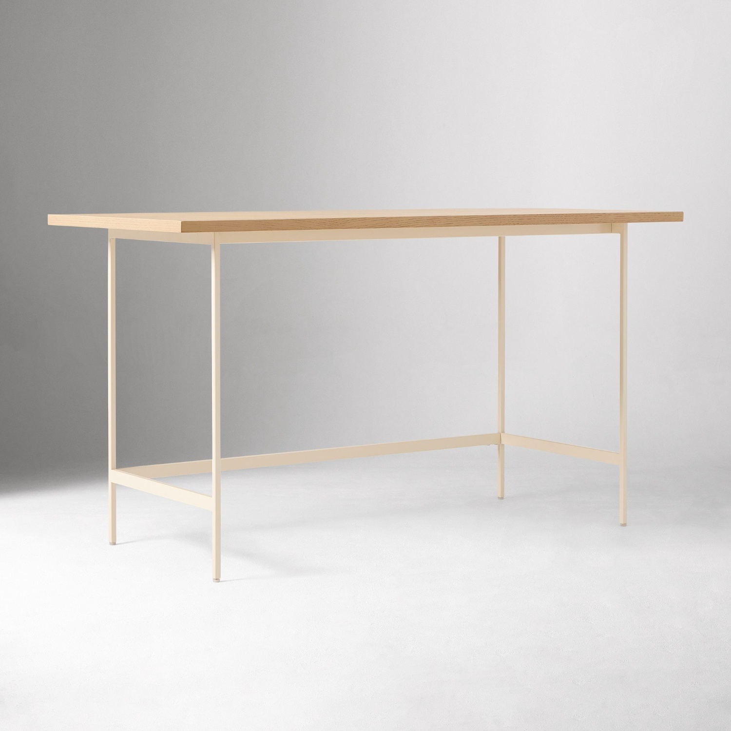 West Elm Pierce Natural Wood Desk - image-4