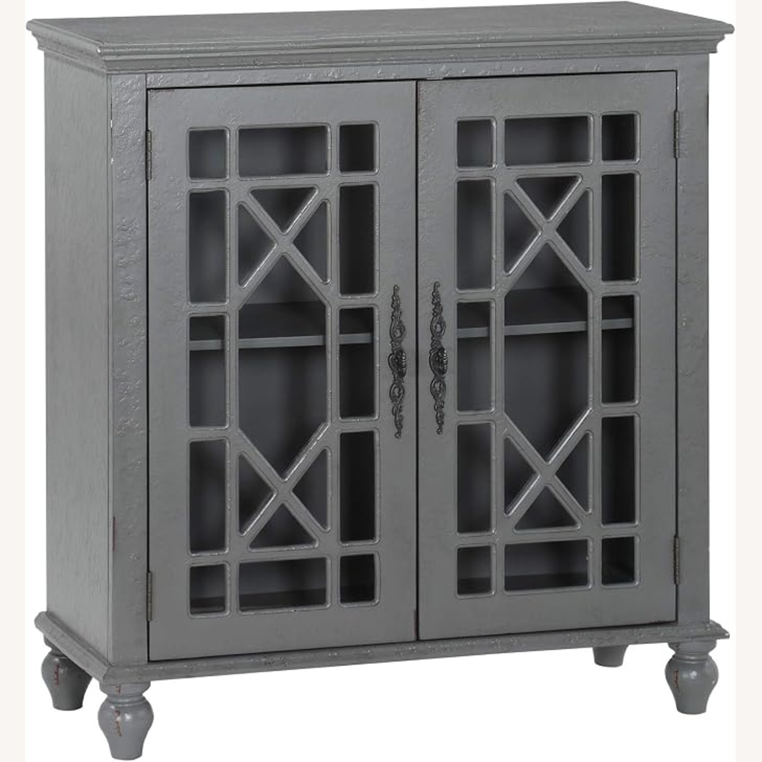 Raymour & Flanigan Green Wood Sideboard - image-11