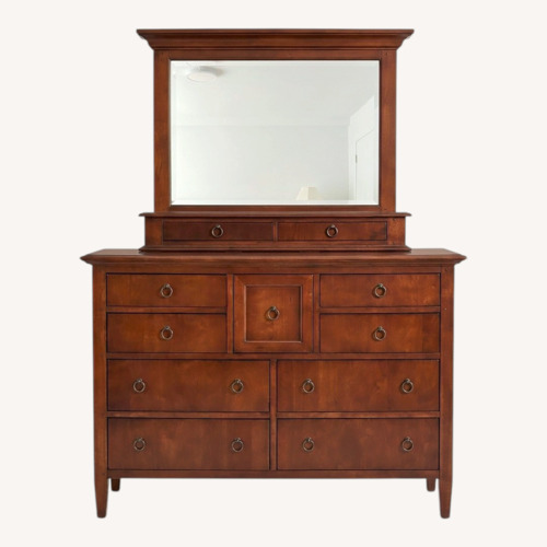 Used Dark Brown Wood Dresser for sale on AptDeco