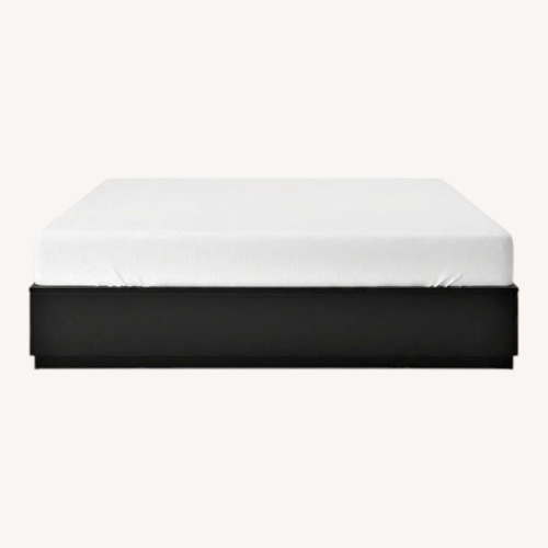 Used IKEA Nordli Dark Brown Wood King Bed for sale on AptDeco