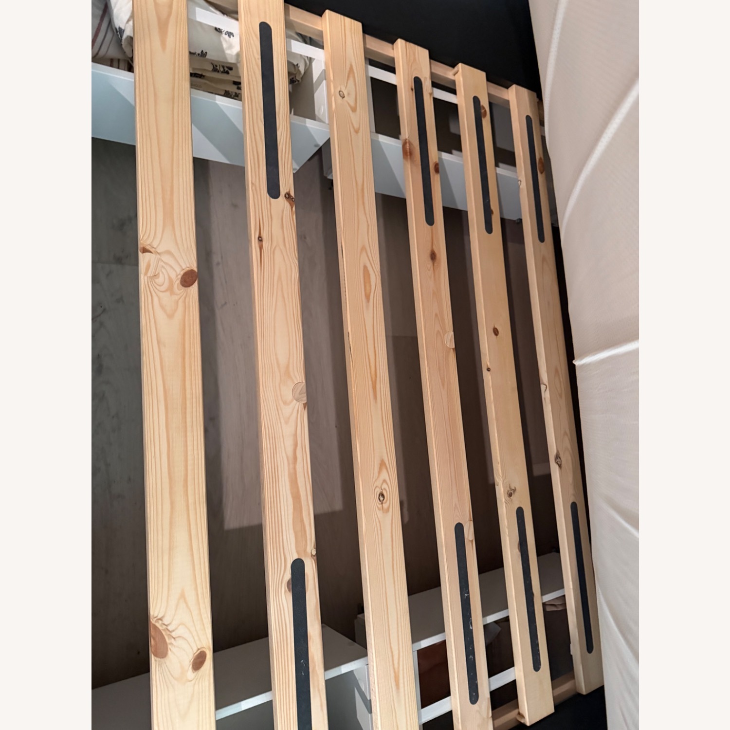 IKEA Nordli Dark Brown Wood King Bed - image-6