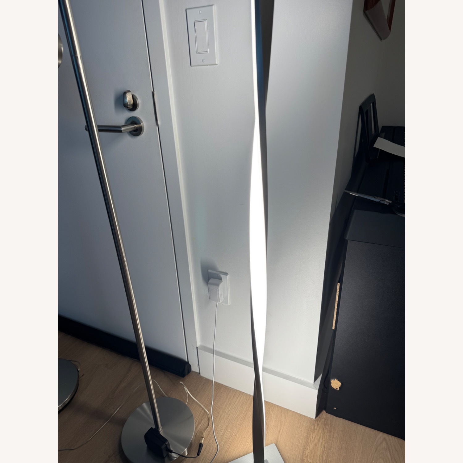 Silver Floor Lamp - image-3