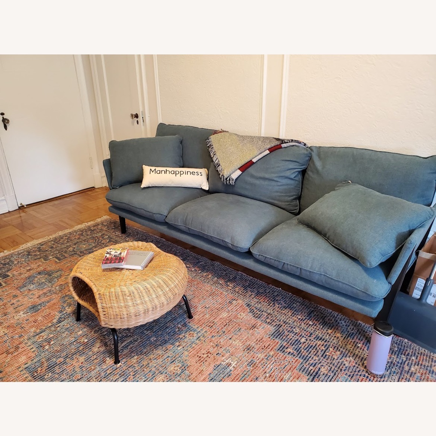 Floyd Blue 3-Seater Sofa - image-3