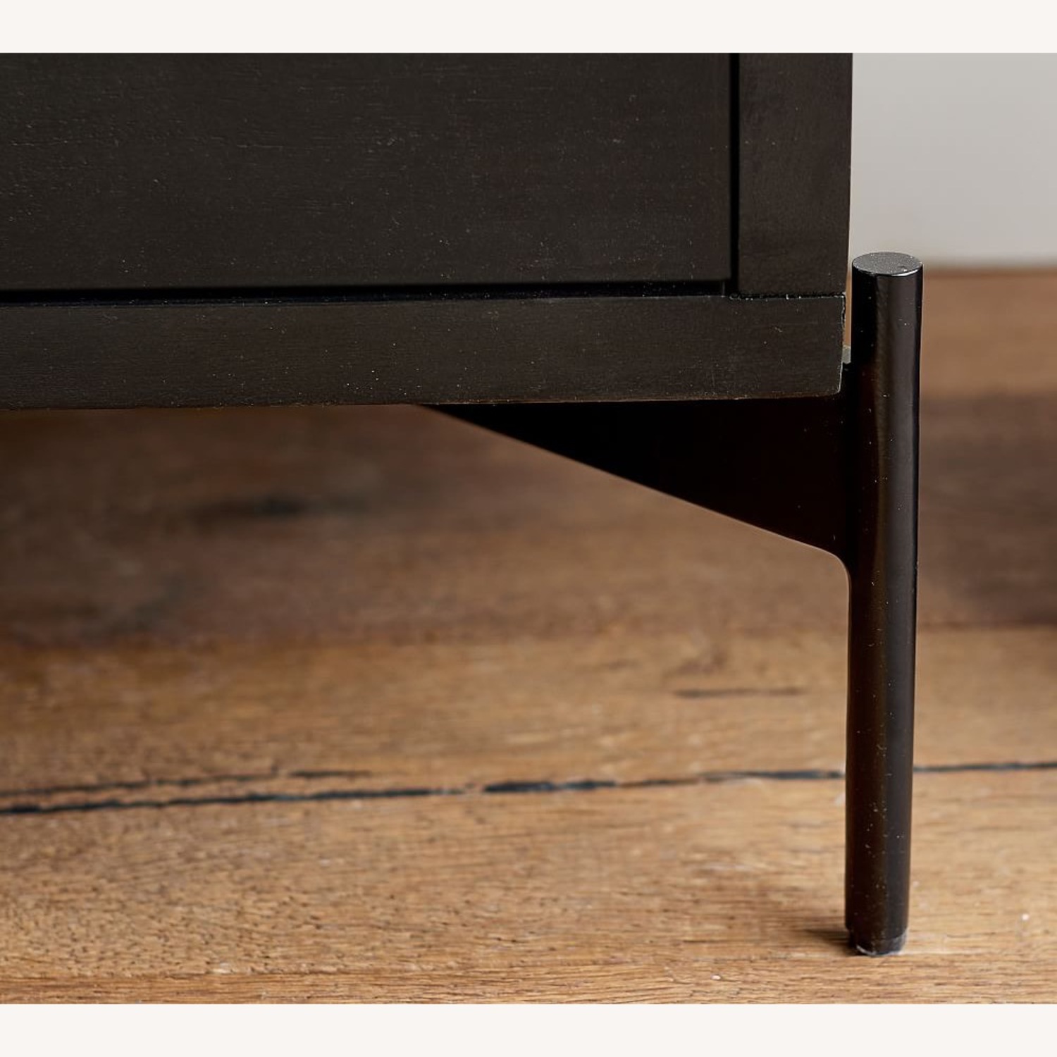 Pottery Barn Warren Black Wood Dresser - image-7