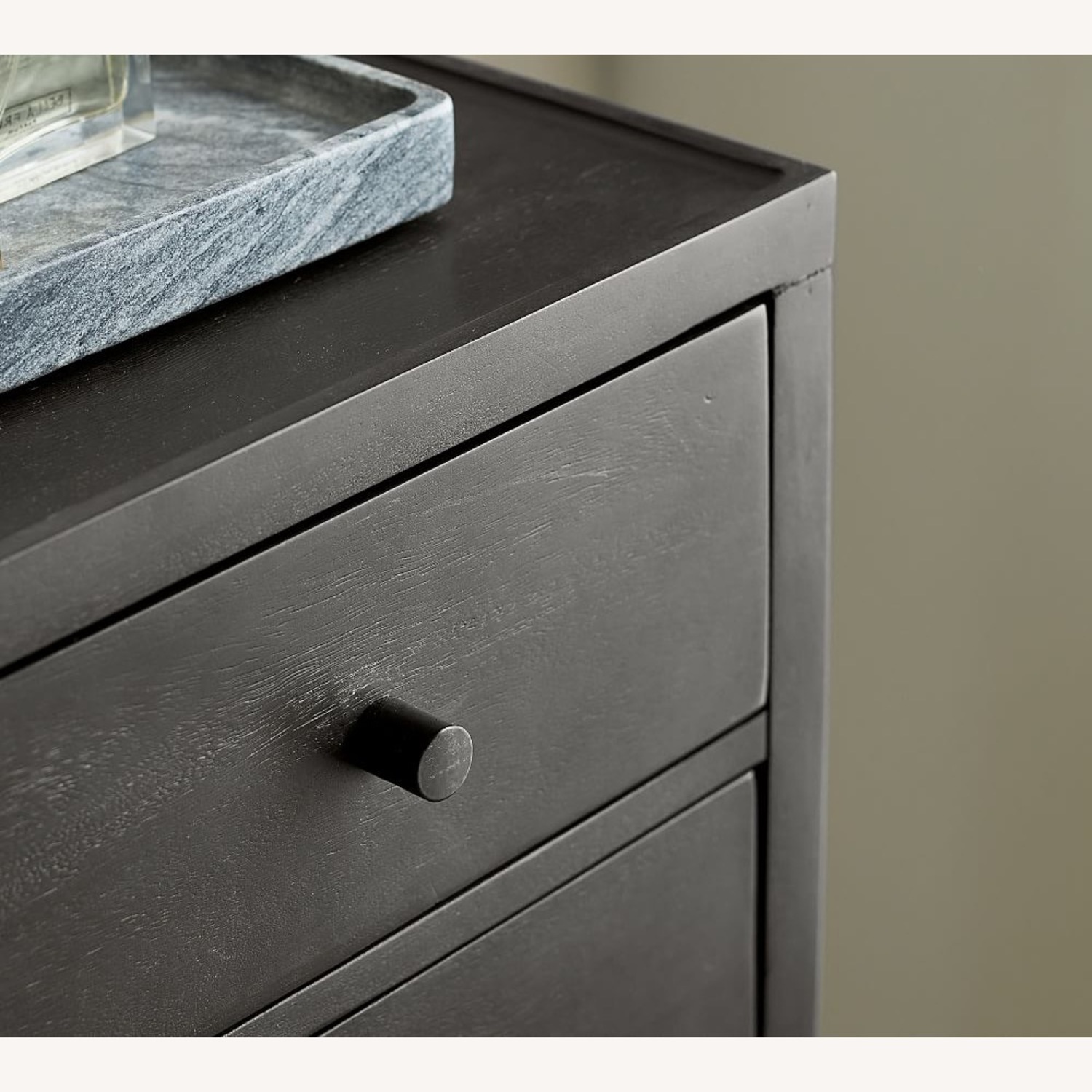Pottery Barn Warren Black Wood Dresser - image-5
