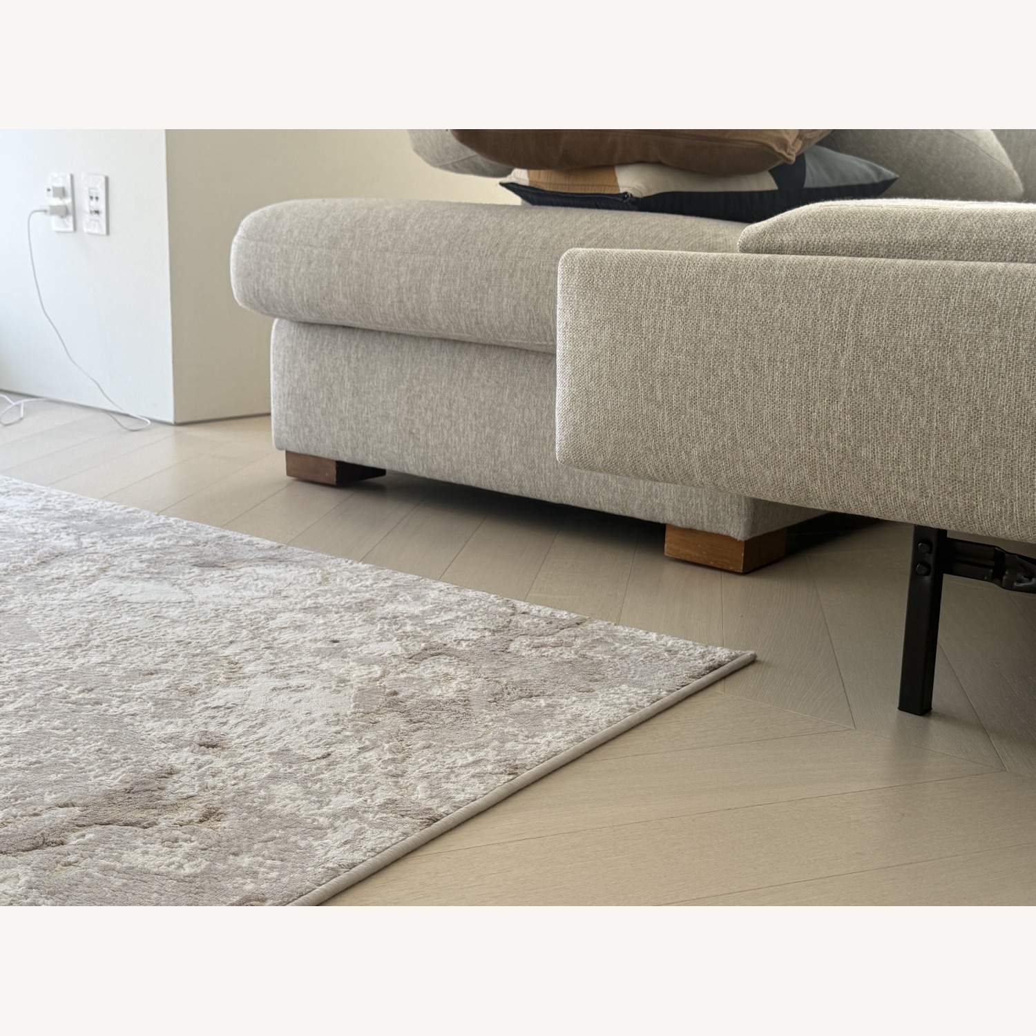 Room & Board Berin Natural Fabric Sleeper Sofa - image-6