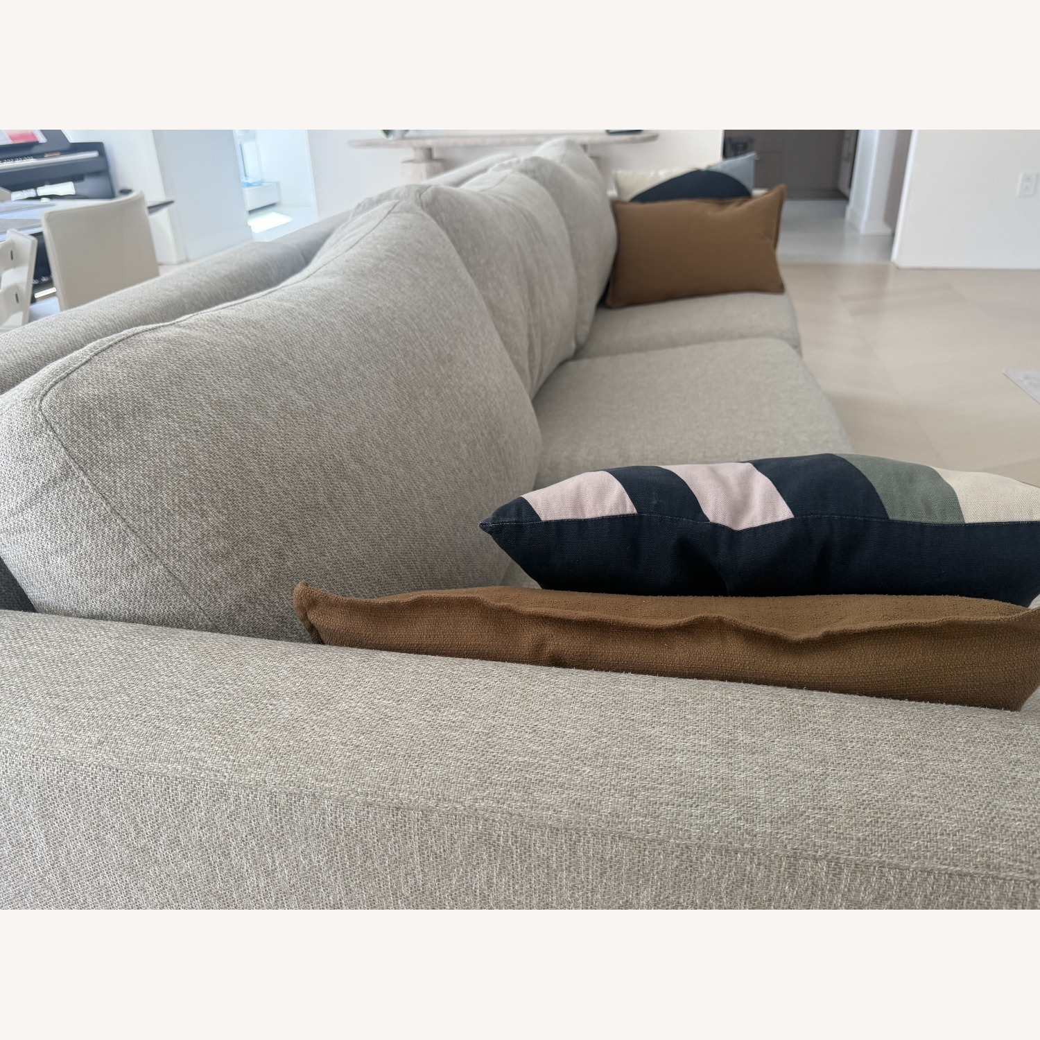 Room & Board Berin Natural Fabric Sleeper Sofa - image-2