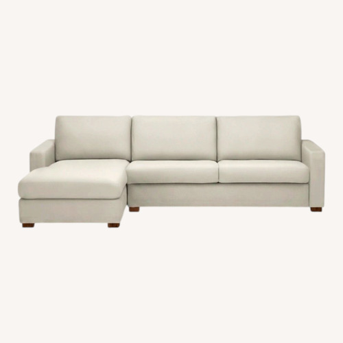 Used Room & Board Berin Natural Fabric Sleeper Sofa for sale on AptDeco