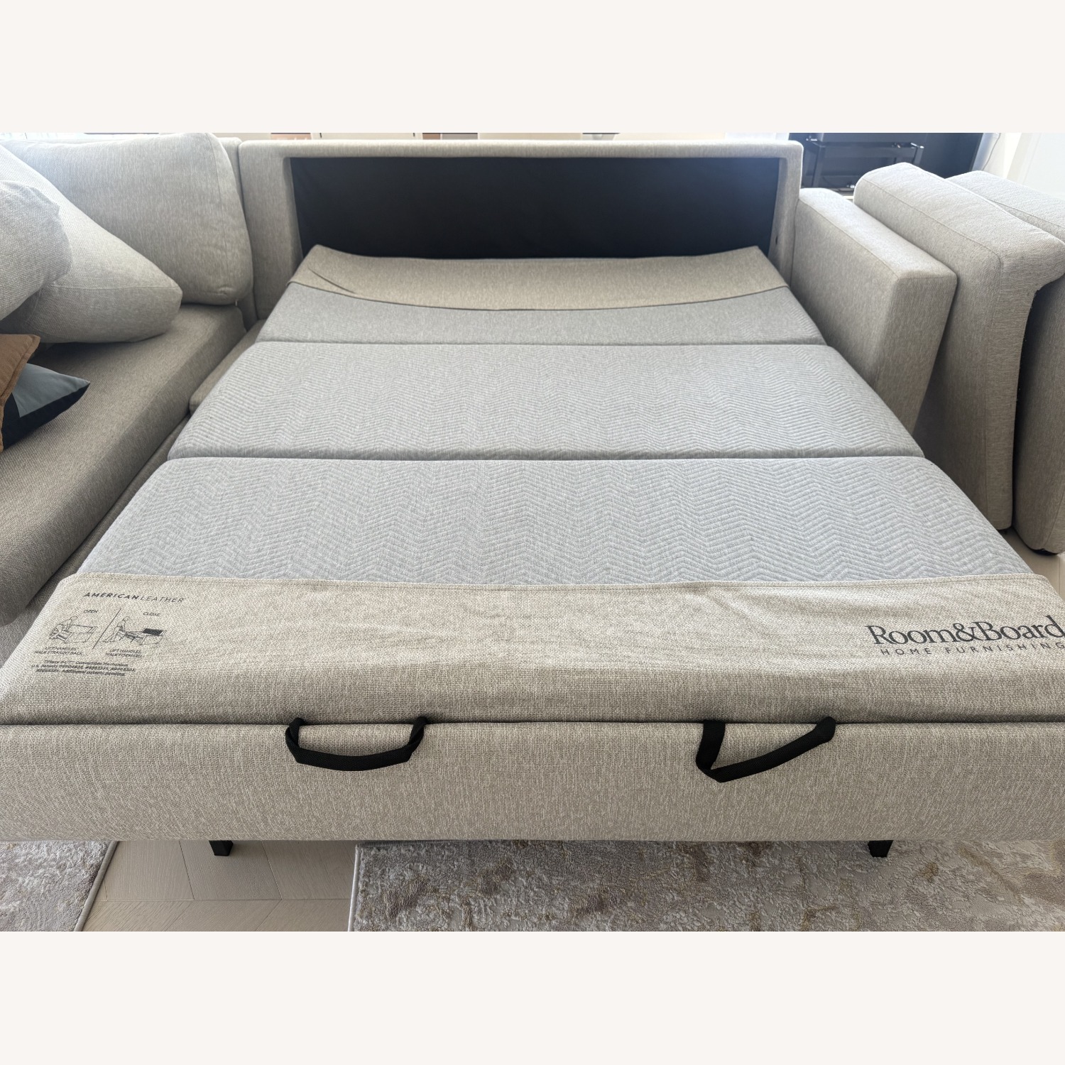 Room & Board Berin Natural Fabric Sleeper Sofa - image-4