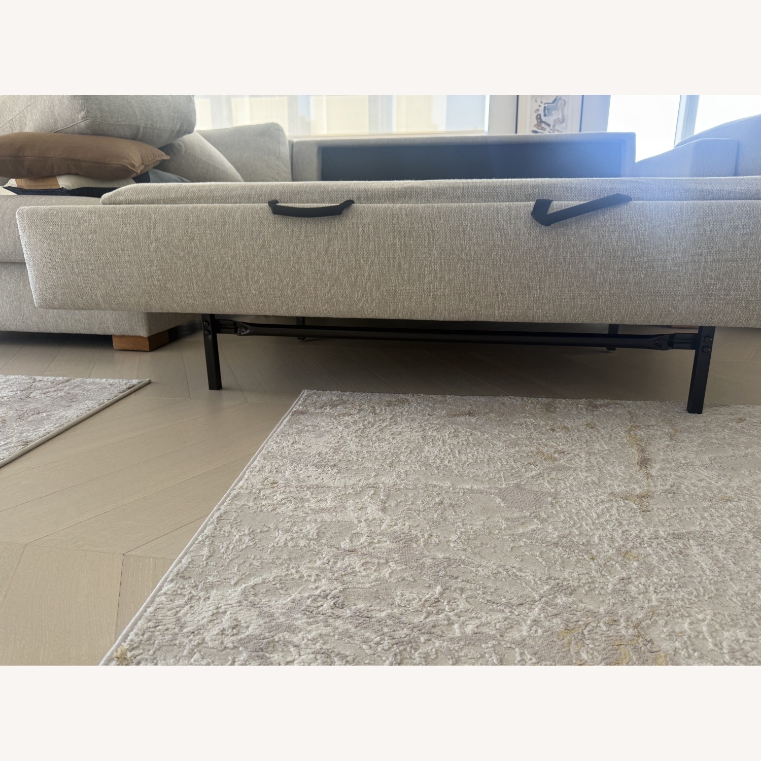 Room & Board Berin Natural Fabric Sleeper Sofa - image-5